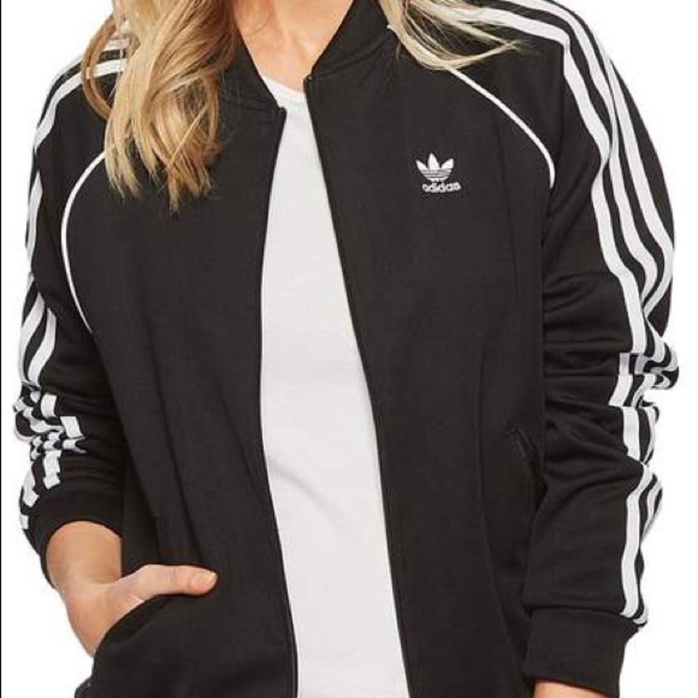 Adidas Women’s Bomber Jacket With Sheer Back